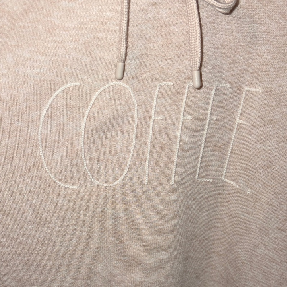 Rae Dunn Cream Cowl Neck Sweatshirt & Jogger Set | Cozy 2-Piece Lounge Outfit - Picture 5 of 15